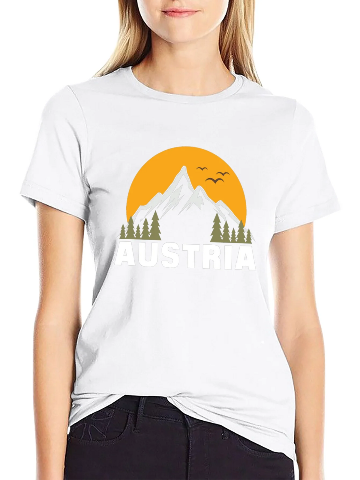 Austria Mountain Graphic T-Shirt product image 8