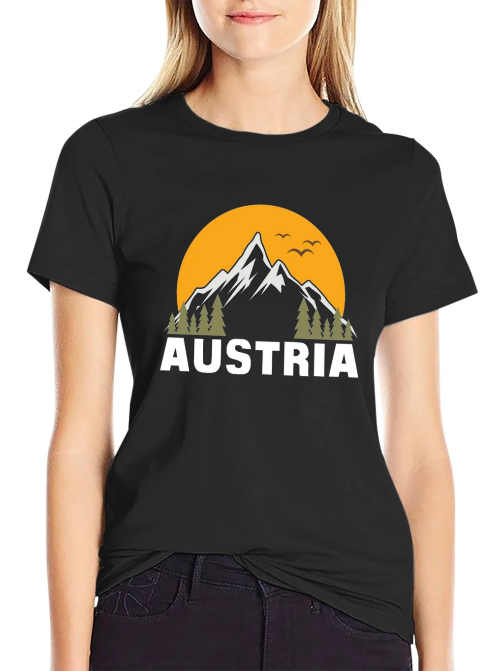 Austria Mountain Graphic T-Shirt product image 2