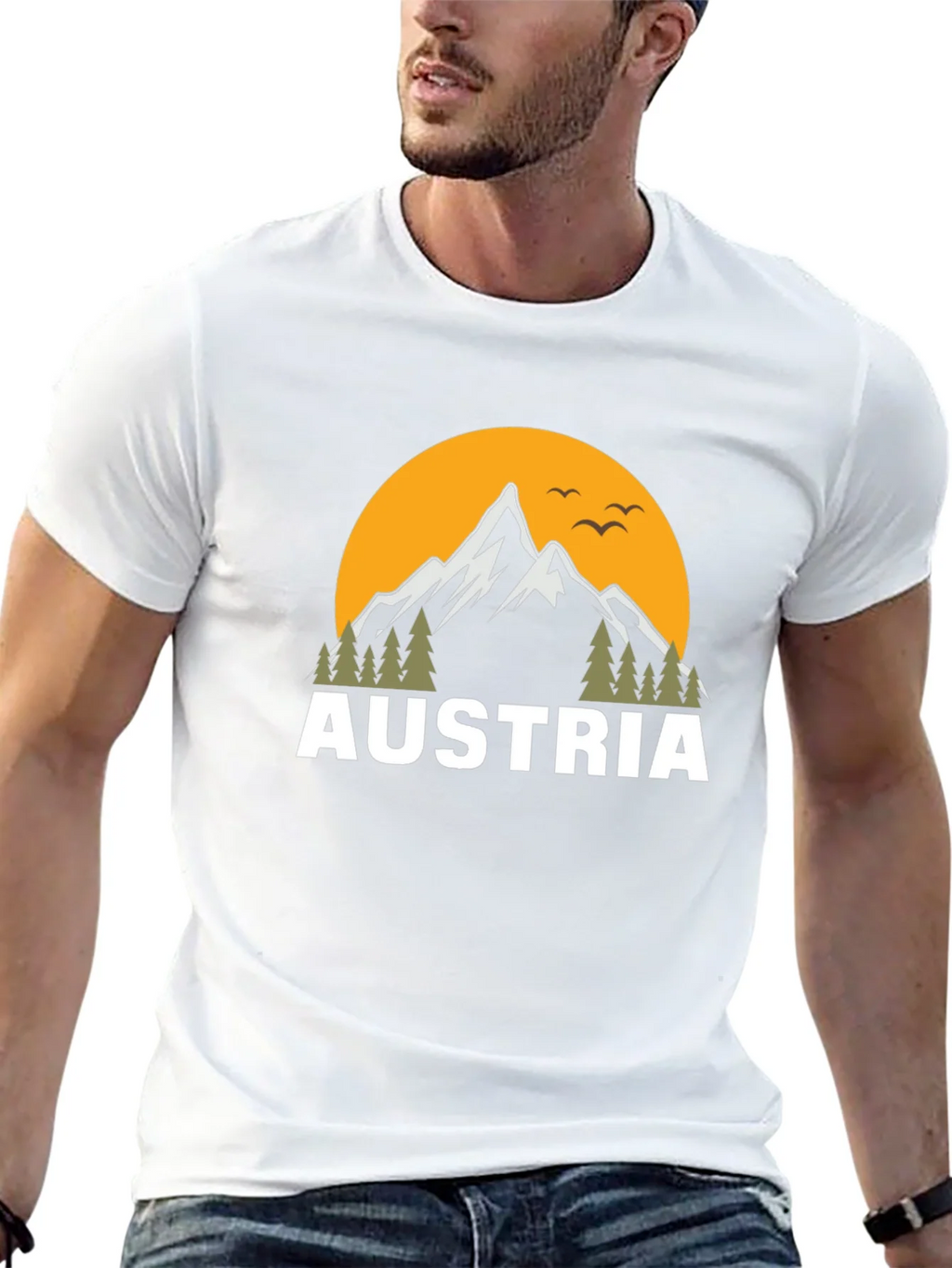 Austria Mountain Graphic T-Shirt product image 12