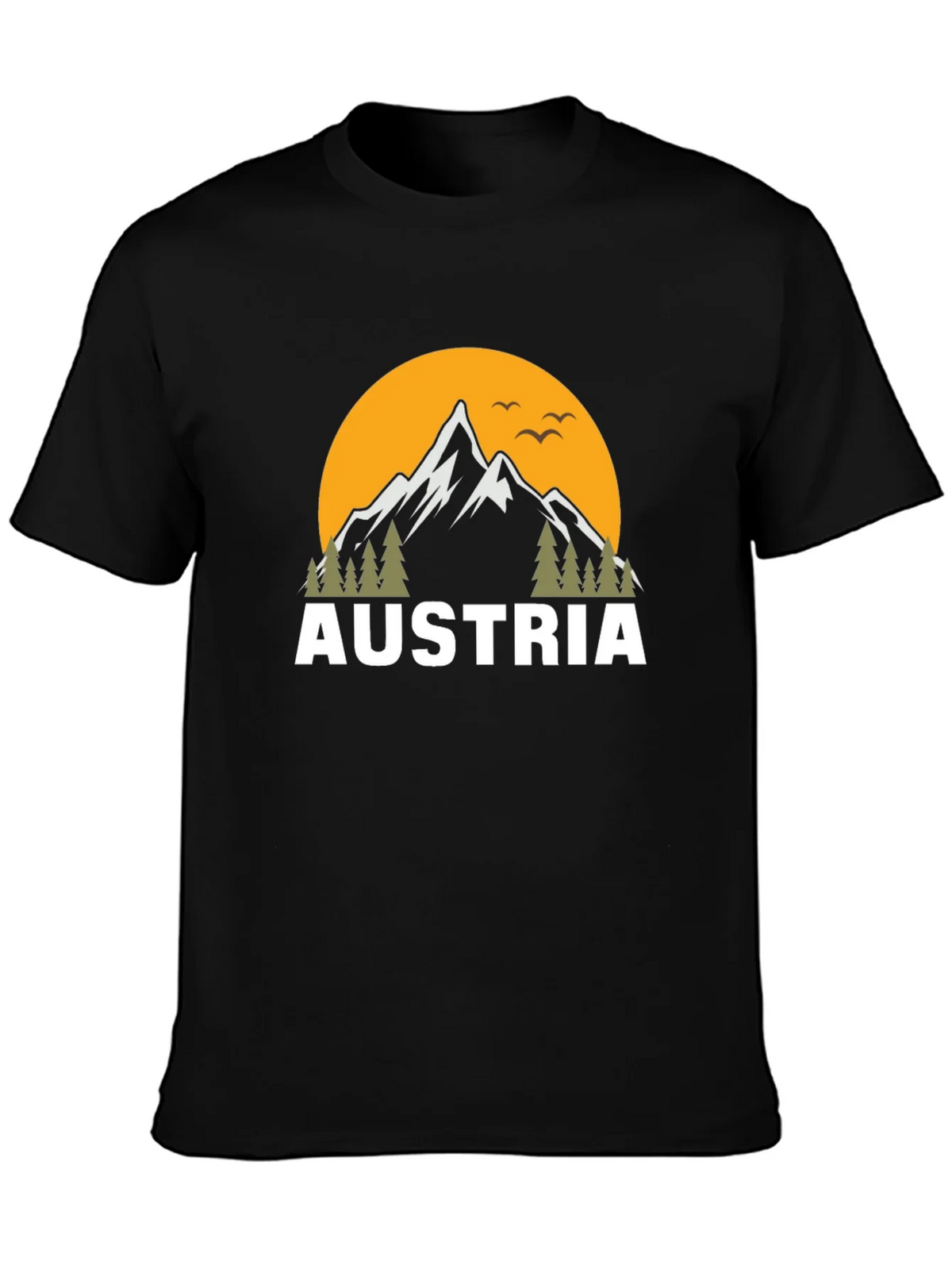 Austria Mountain Graphic T-Shirt product image 3