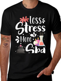 Relaxation Spa T-Shirt: Less Stress More product image 1