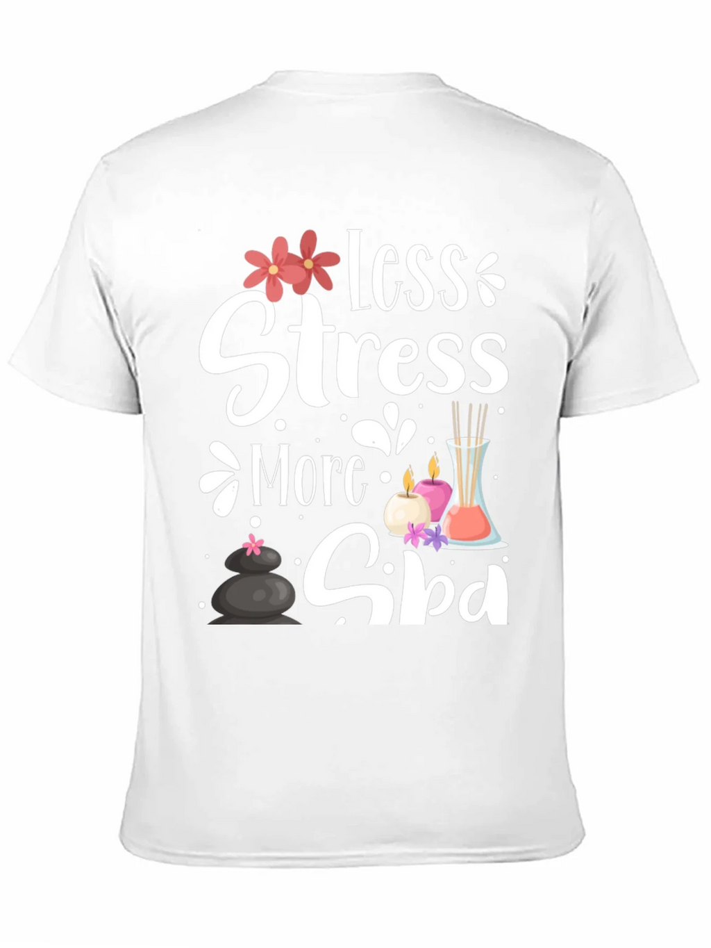 Relaxation Spa T-Shirt: Less Stress More product image 10