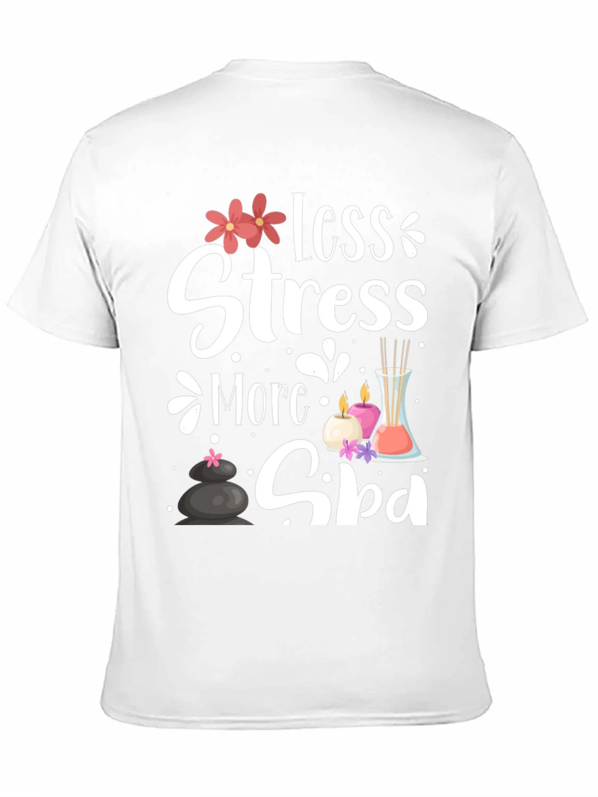 Relaxation Spa T-Shirt: Less Stress More product image 10