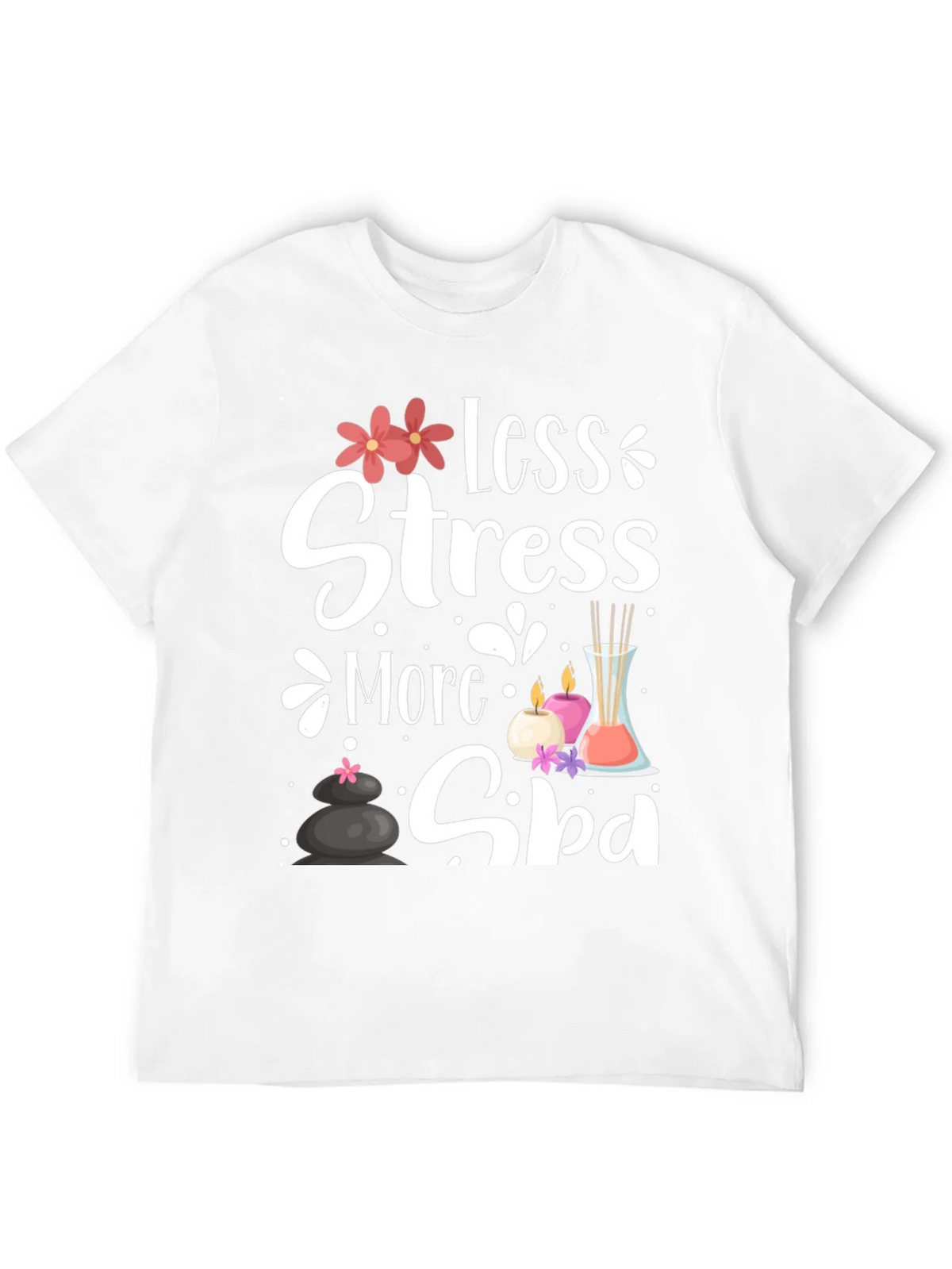 Relaxation Spa T-Shirt: Less Stress More product image 11