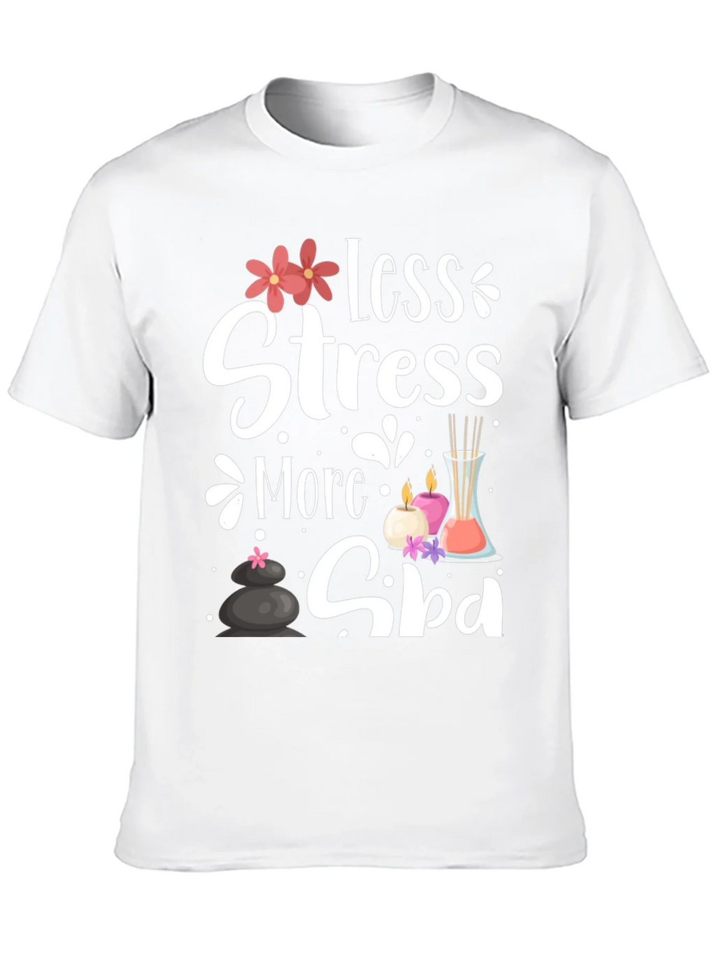 Relaxation Spa T-Shirt: Less Stress More product image 9