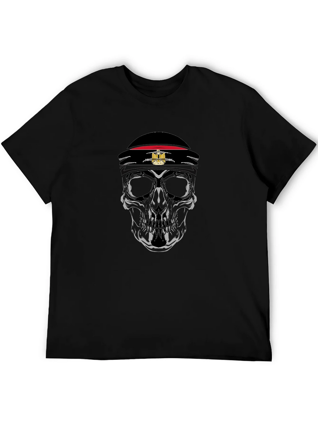 Skull Graphic T-Shirt: Edgy Style product image 5