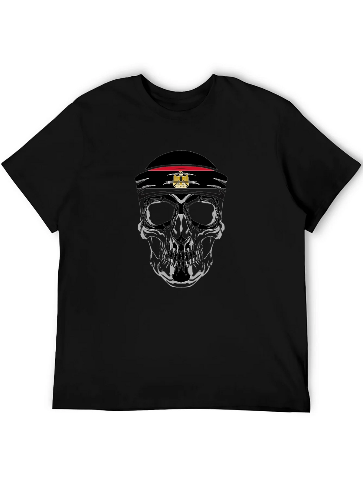 Skull Graphic T-Shirt: Edgy Style product image 5