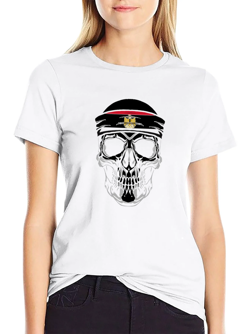Skull Graphic T-Shirt: Edgy Style product image 8