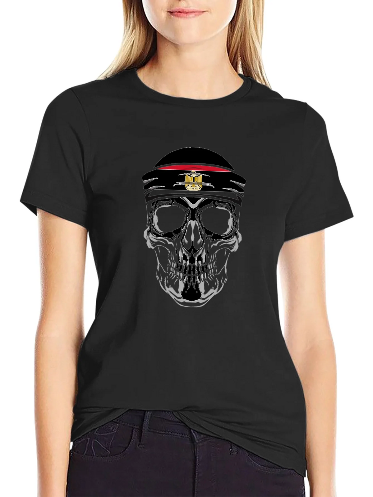 Skull Graphic T-Shirt: Edgy Style product image 2