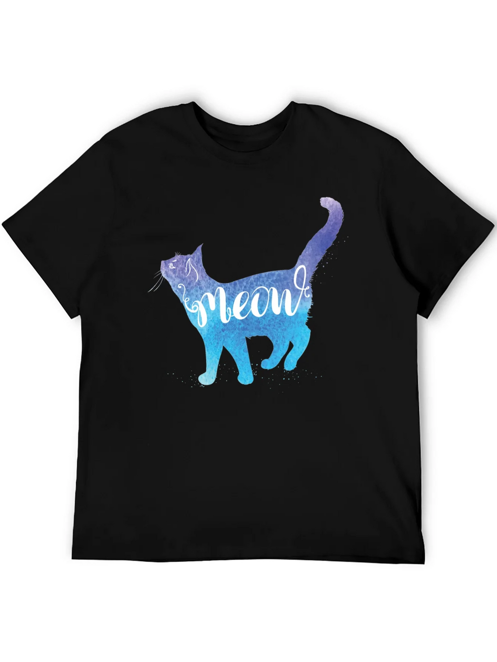Meow Cat Graphic Tee - Stylish Mens T-Shirt product image 5