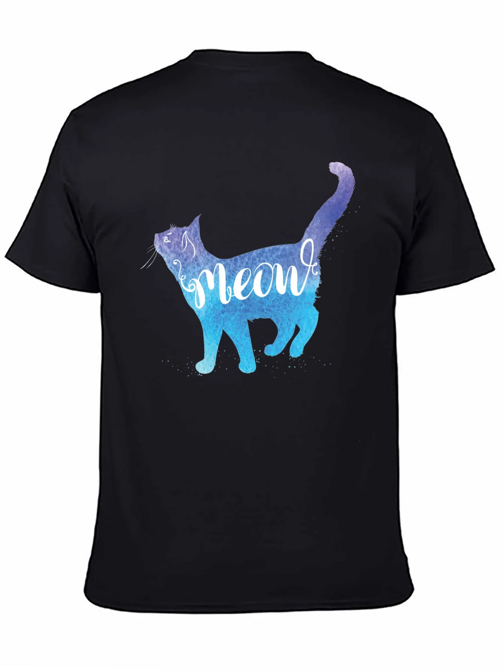Meow Cat Graphic Tee - Stylish Mens T-Shirt product image 4