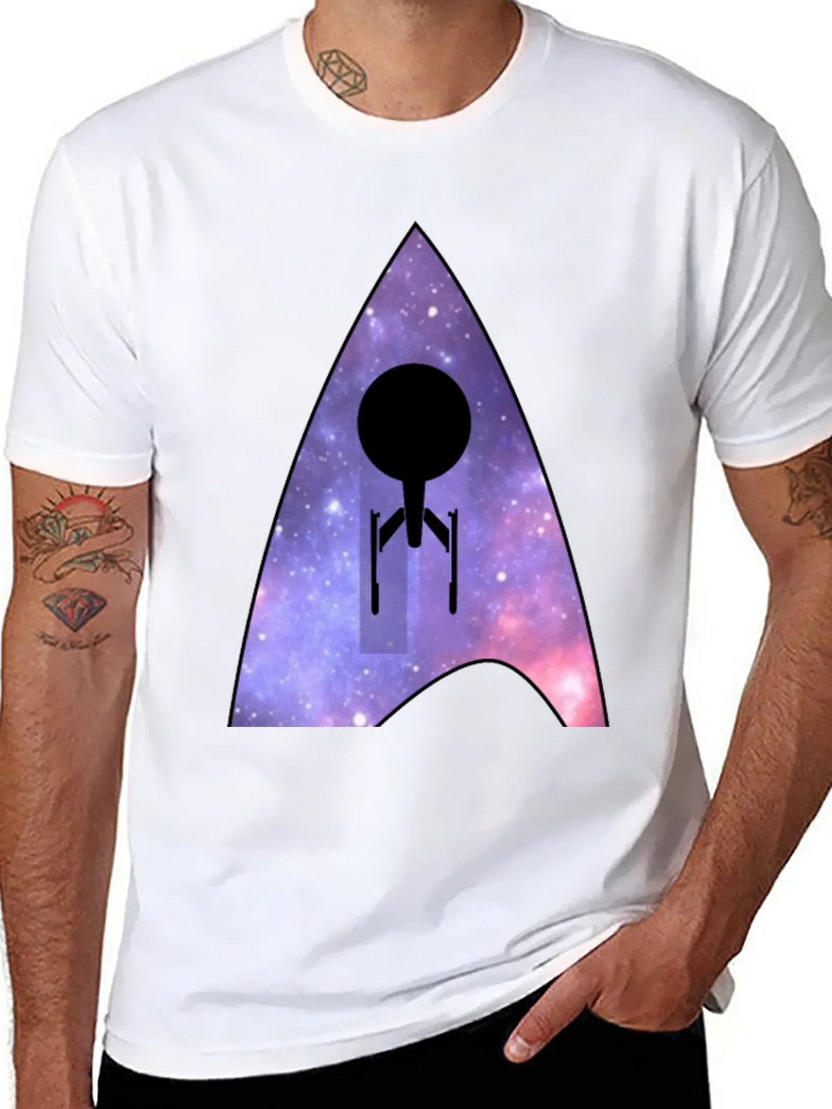 Star Trek Galaxy T-Shirt product image 7