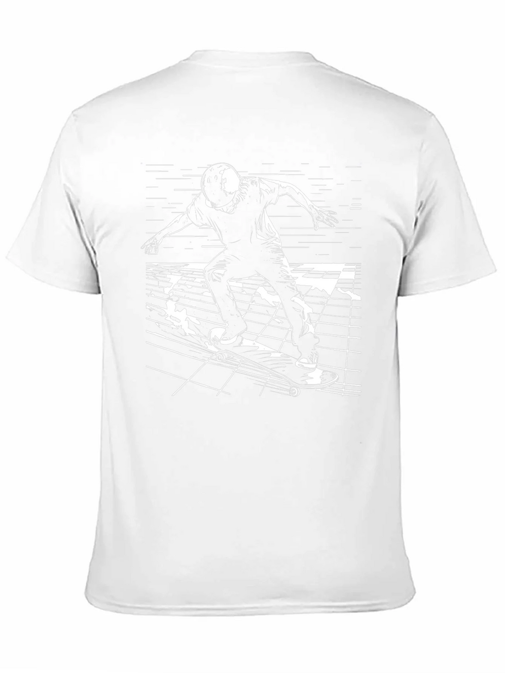 Skateboarding T-Shirt - Black Graphic Tee product image 10
