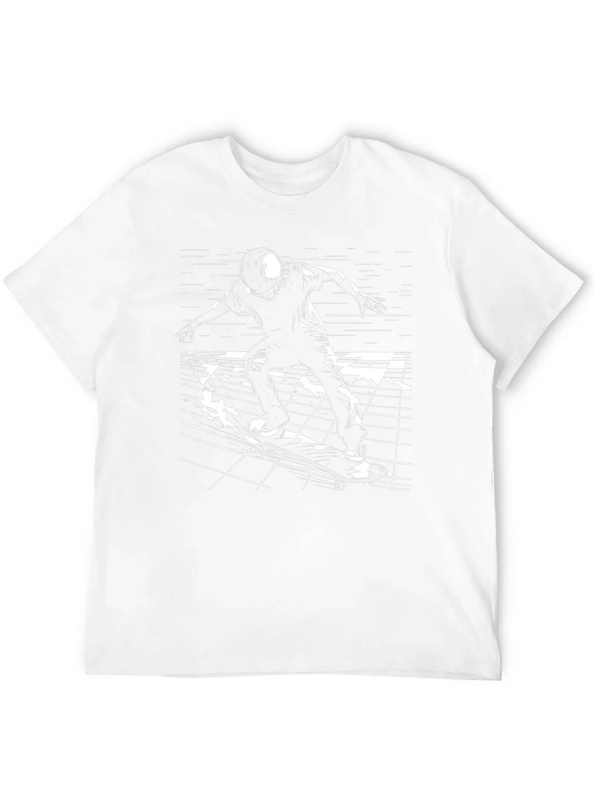 Skateboarding T-Shirt - Black Graphic Tee product image 11