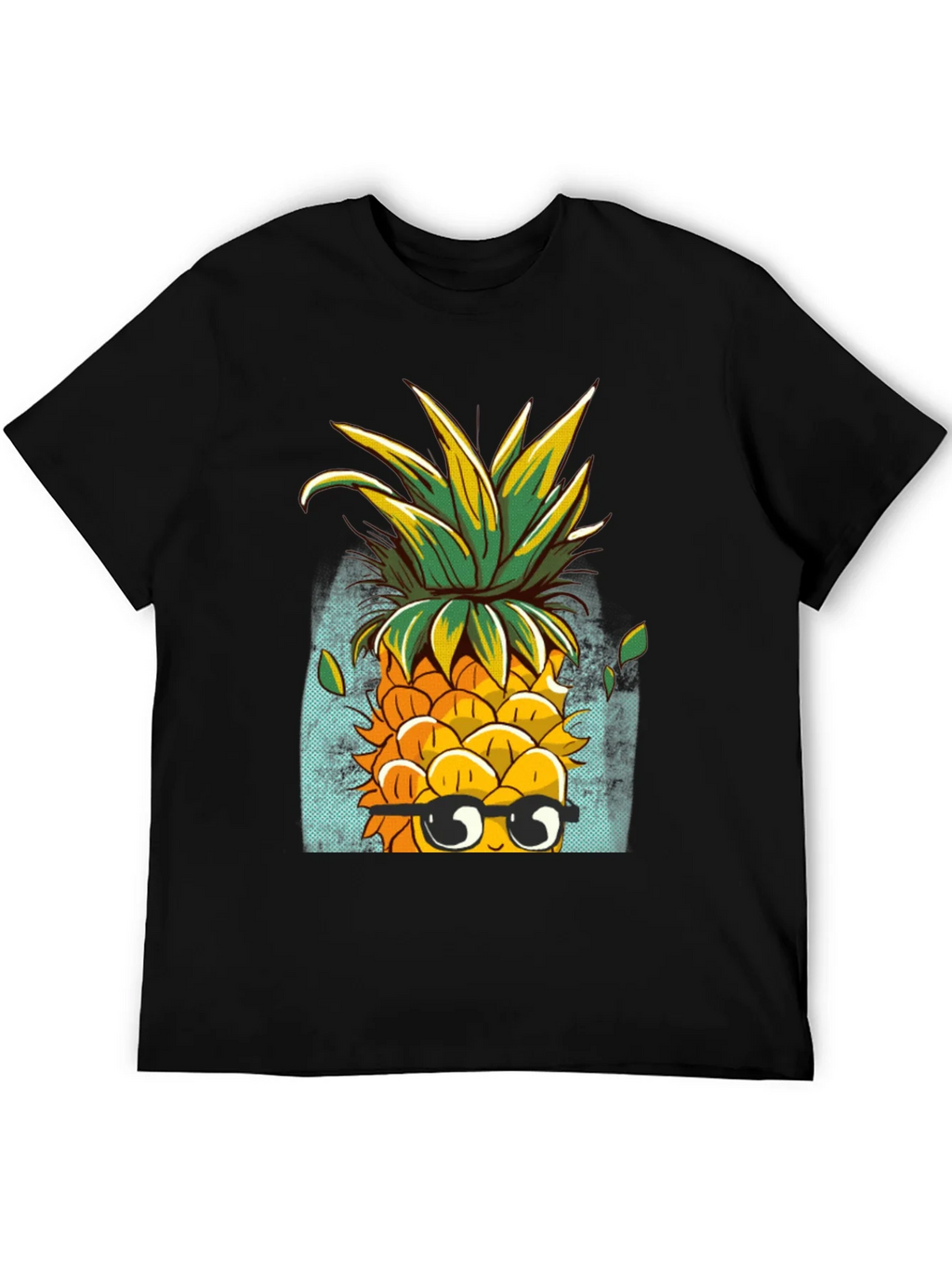 Cool Pineapple Graphic Tee - Quirky Black T-Shirt product image 5