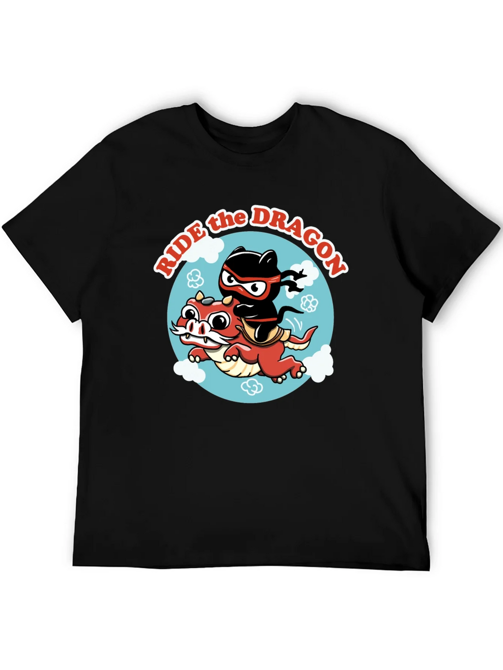 Ride the Dragon Graphic T-Shirt - Ninja Style! product image 5