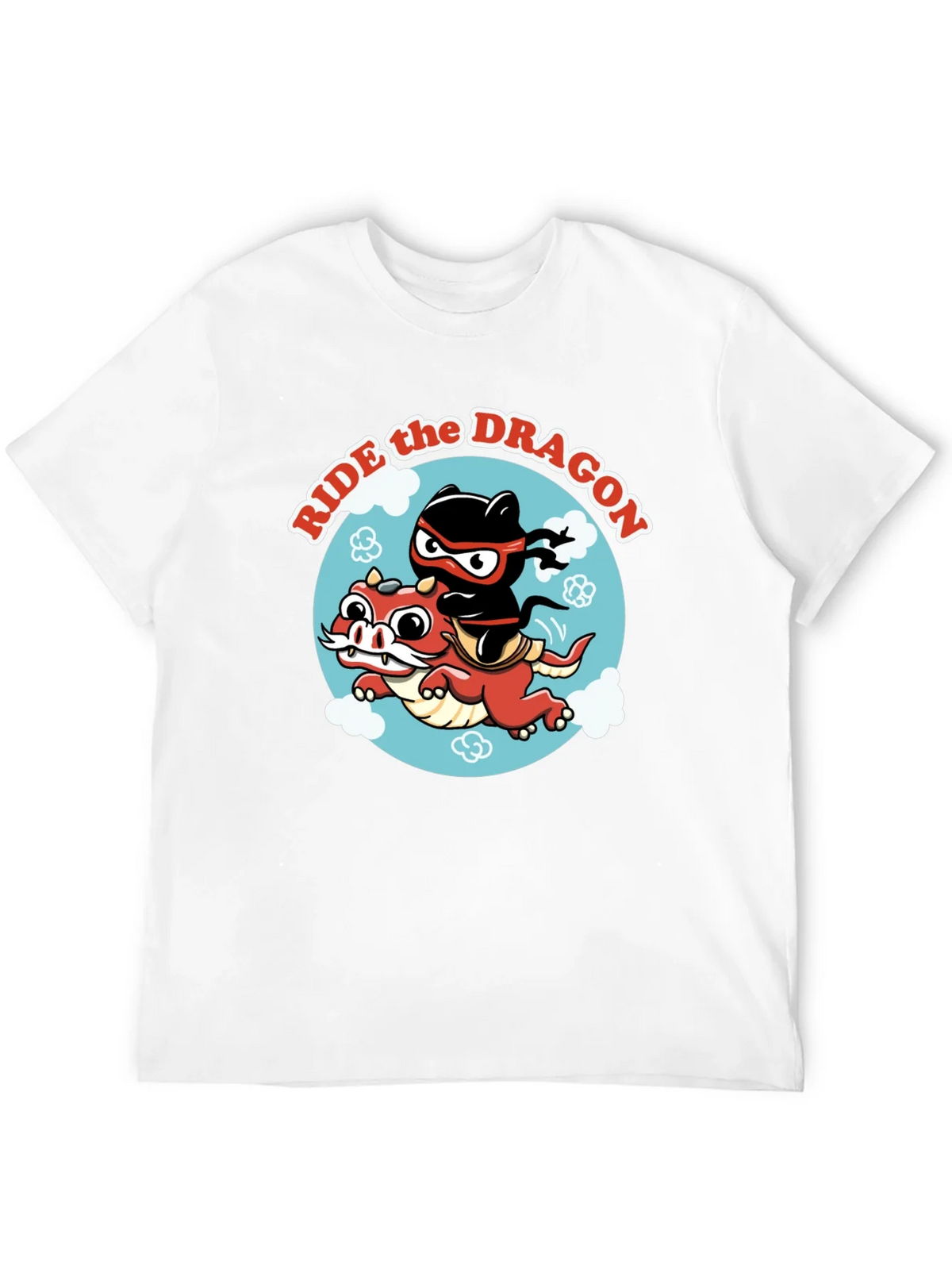 Ride the Dragon Graphic T-Shirt - Ninja Style! product image 11