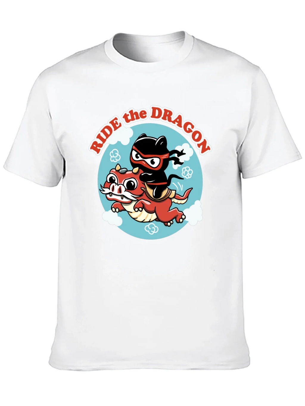 Ride the Dragon Graphic T-Shirt - Ninja Style! product image 9