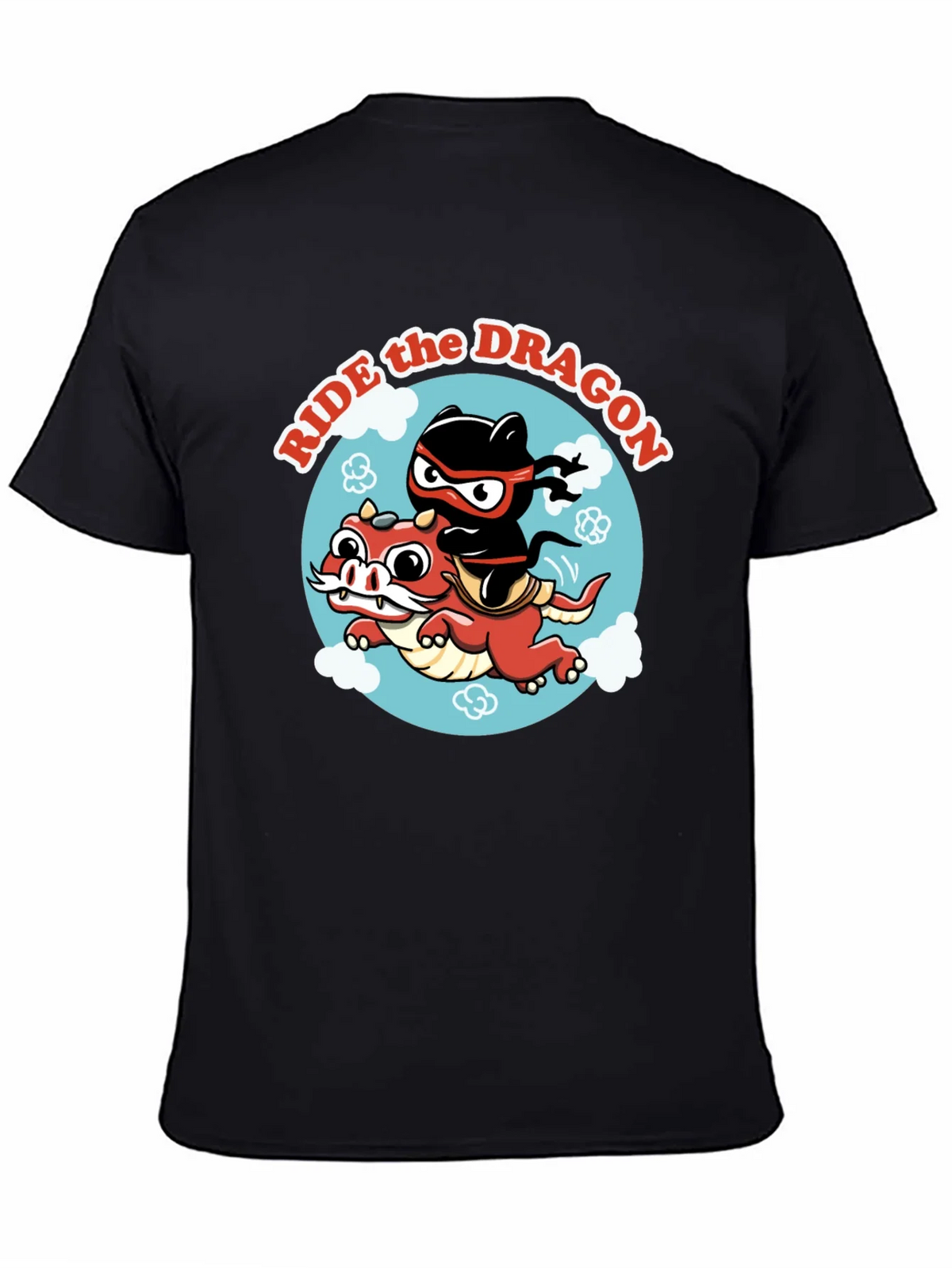 Ride the Dragon Graphic T-Shirt - Ninja Style! product image 4