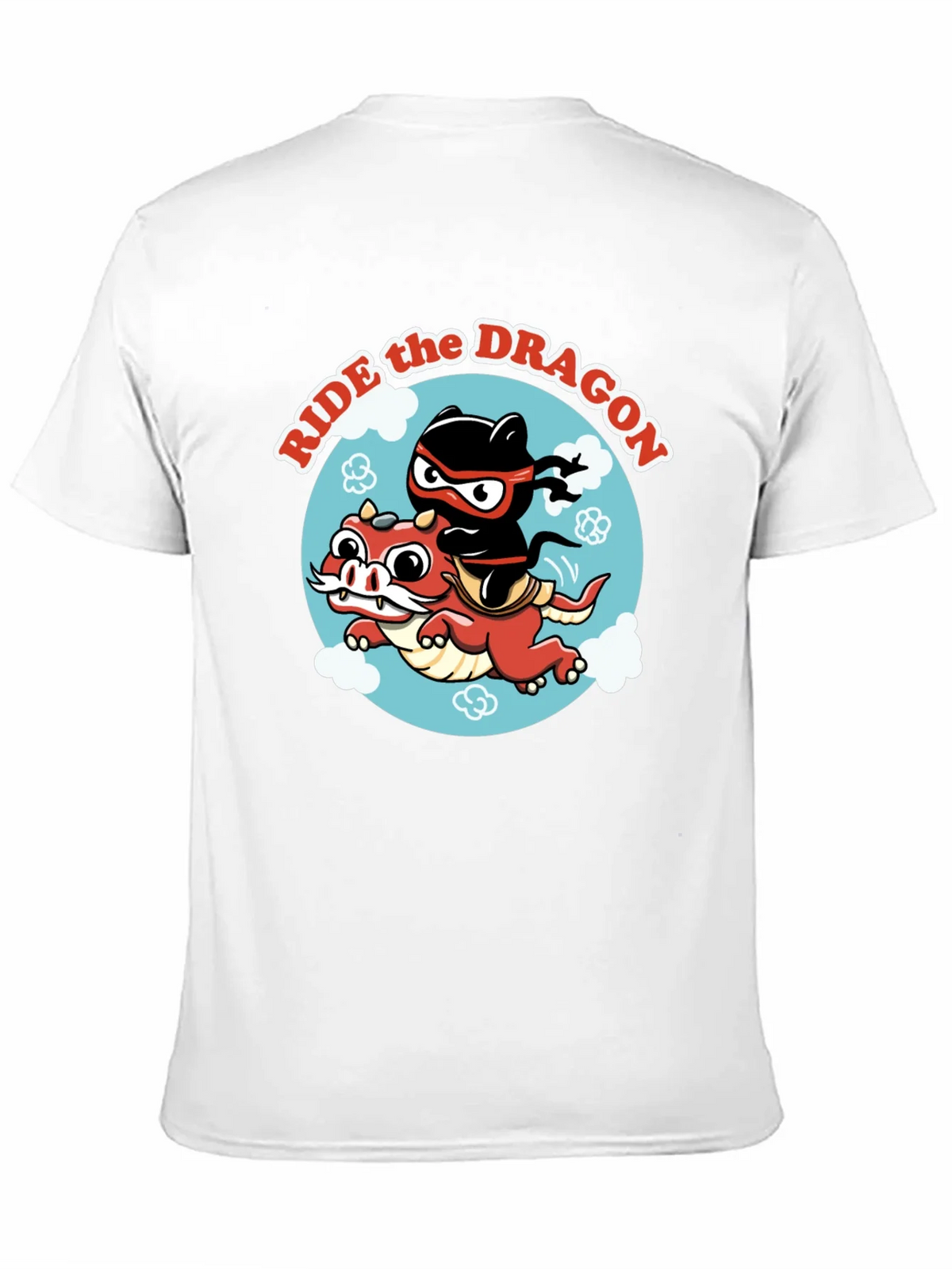 Ride the Dragon Graphic T-Shirt - Ninja Style! product image 10