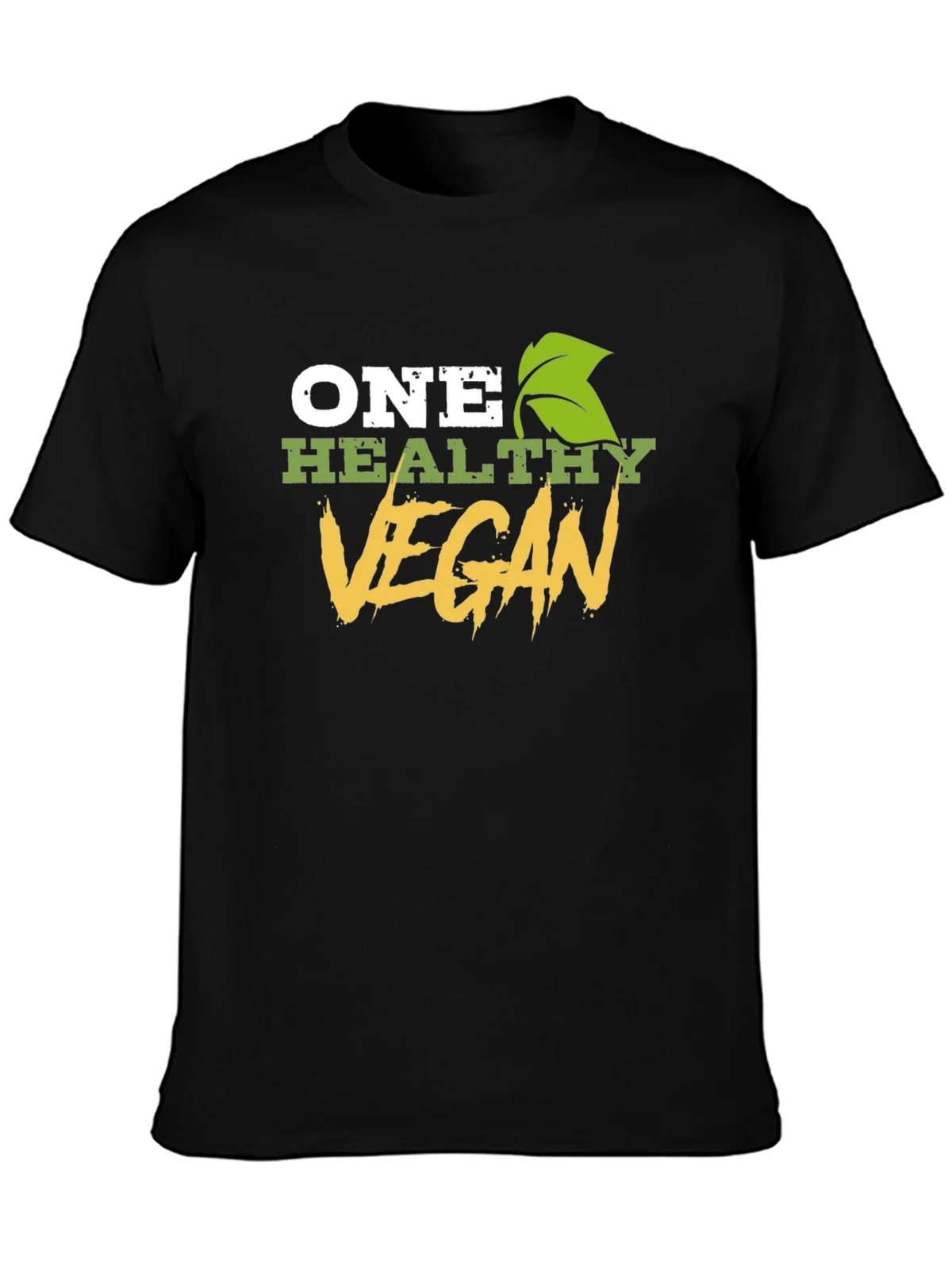 One Healthy Vegan T-Shirt - Plant-Based Lifestyle Apparel product image 3