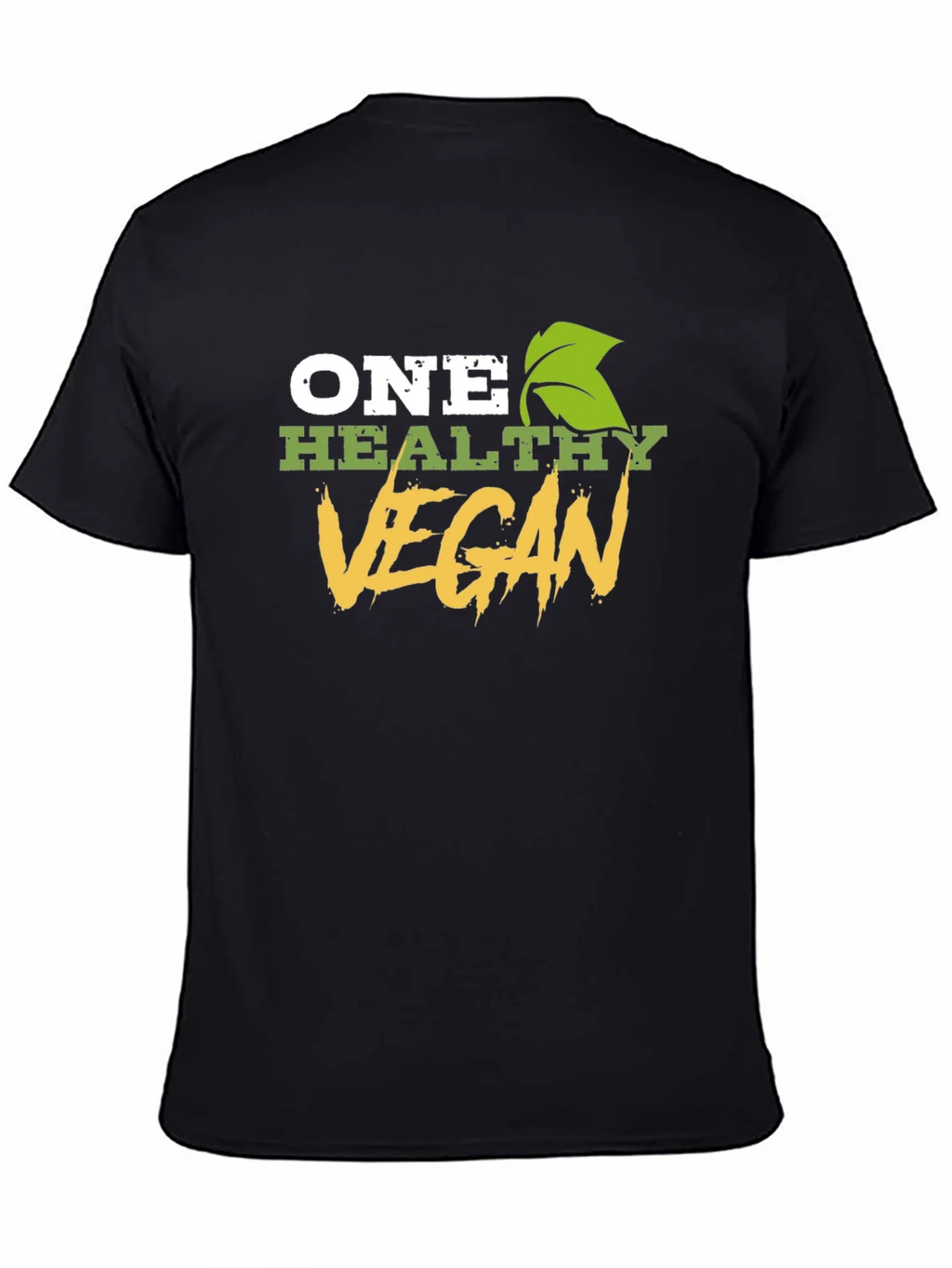 One Healthy Vegan T-Shirt - Plant-Based Lifestyle Apparel product image 4