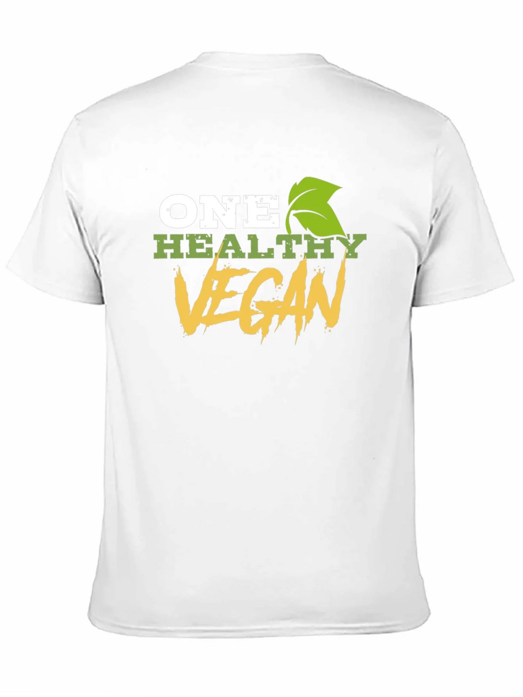 One Healthy Vegan T-Shirt - Plant-Based Lifestyle Apparel product image 10
