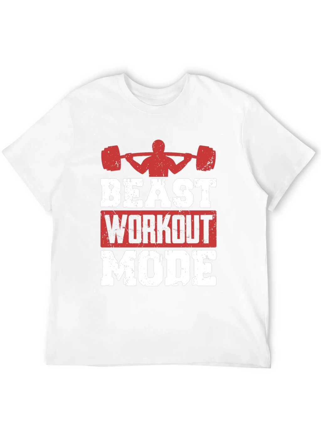 Beast Workout Mode Graphic Tee - Gym Motivation product image 11
