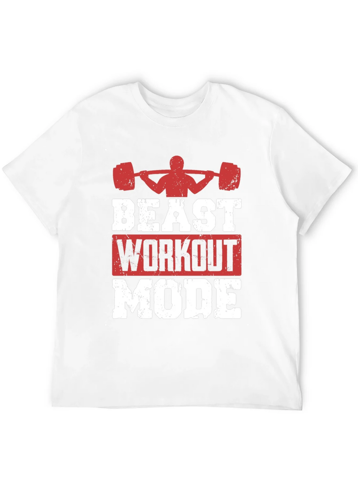 Beast Workout Mode Graphic Tee - Gym Motivation product image 11