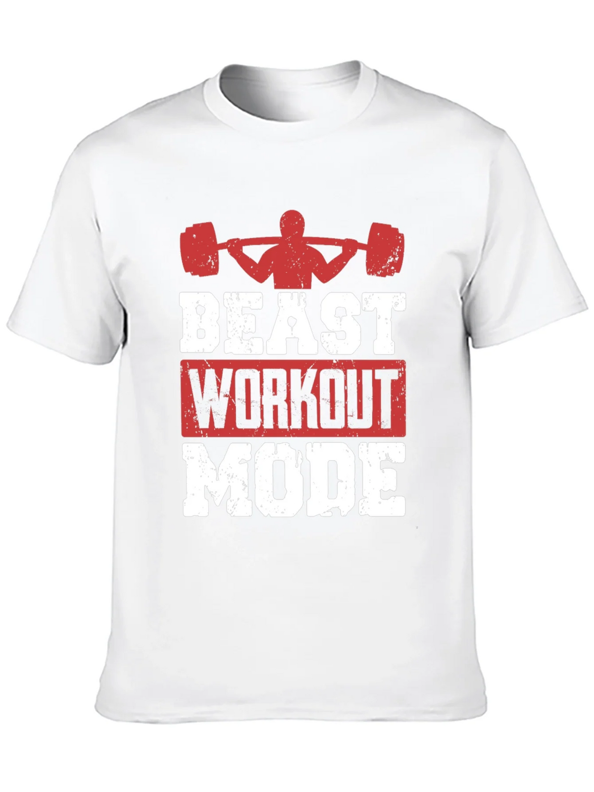 Beast Workout Mode Graphic Tee - Gym Motivation product image 9