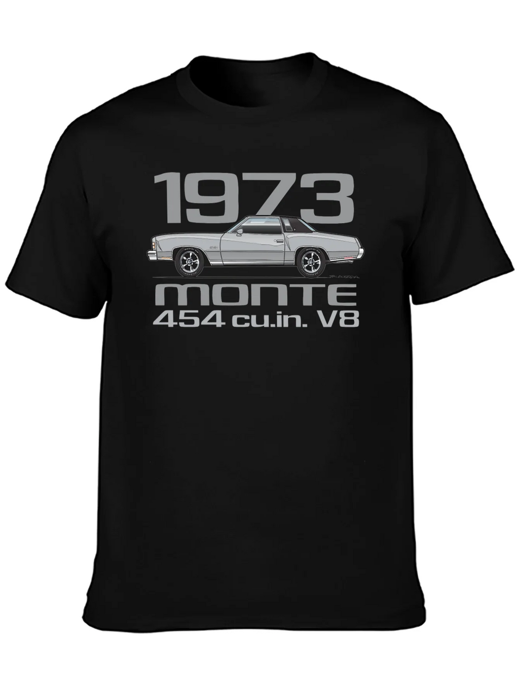 1973 Monte Carlo 454 V8 T-Shirt product image 3