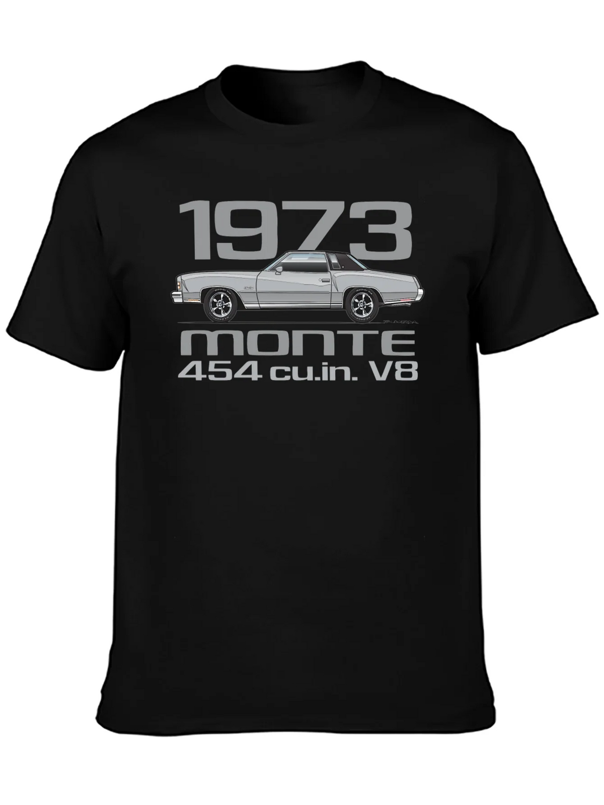 1973 Monte Carlo 454 V8 T-Shirt product image 3