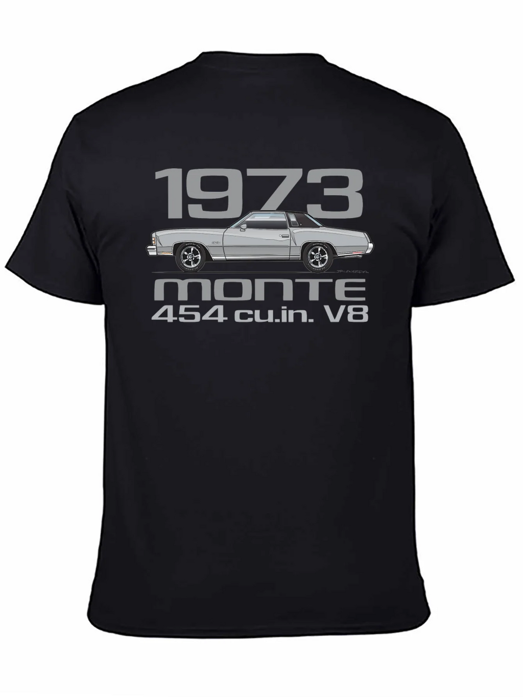 1973 Monte Carlo 454 V8 T-Shirt product image 4