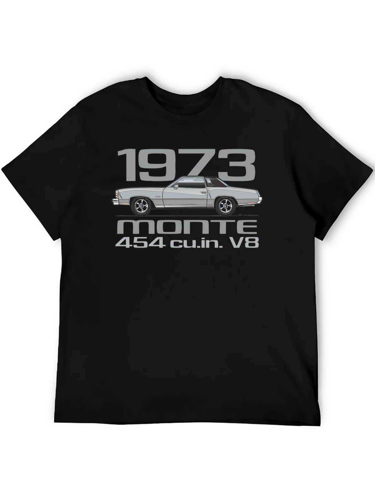 1973 Monte Carlo 454 V8 T-Shirt product image 5