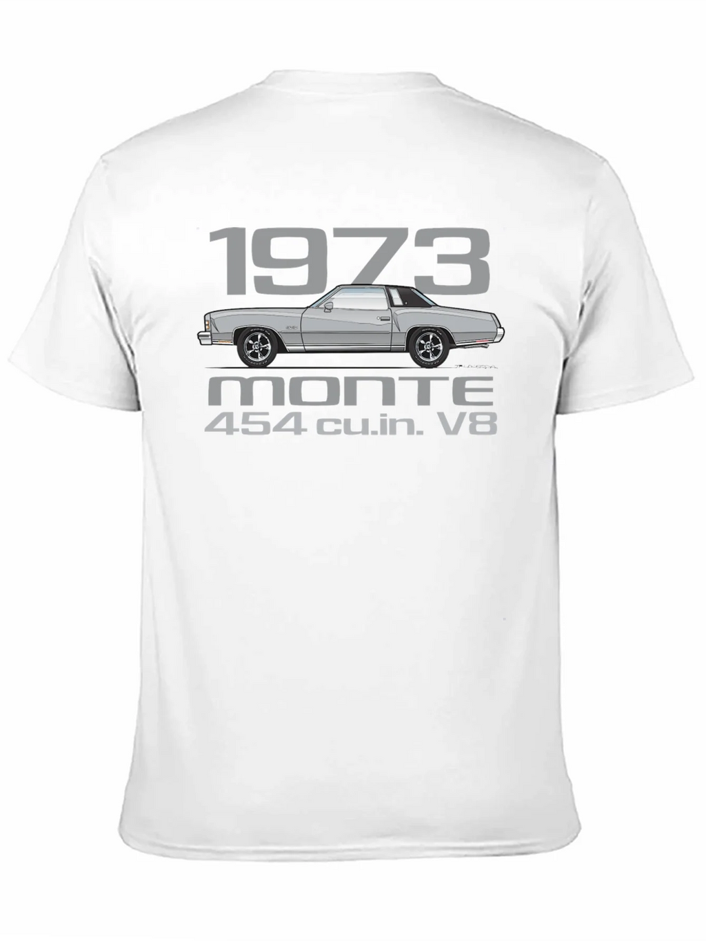 1973 Monte Carlo 454 V8 T-Shirt product image 10