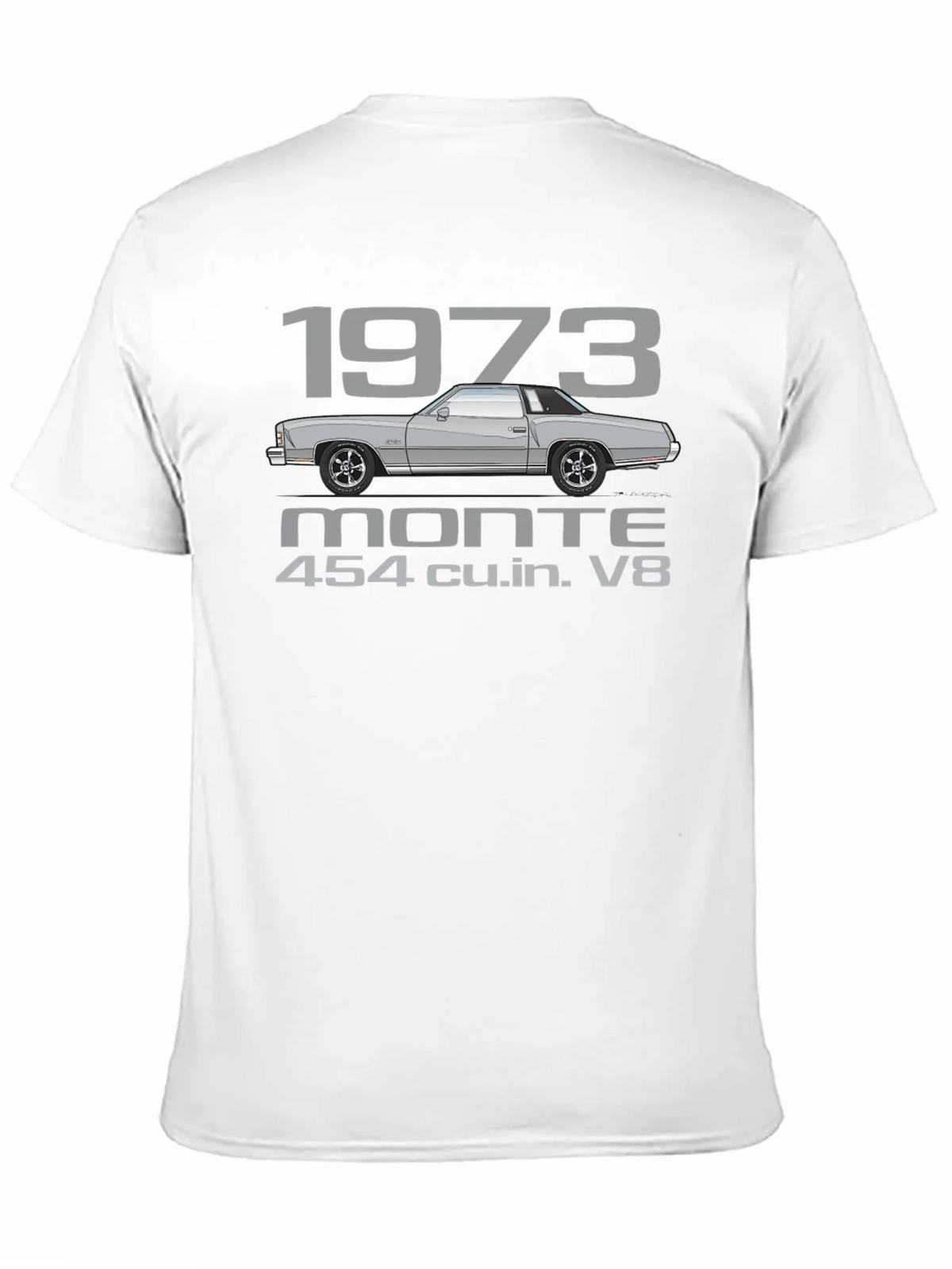 1973 Monte Carlo 454 V8 T-Shirt product image 10
