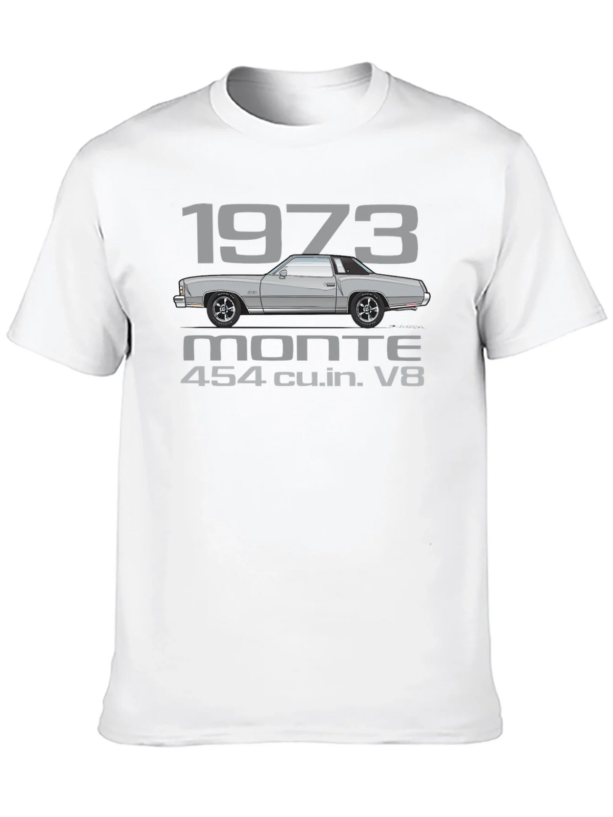 1973 Monte Carlo 454 V8 T-Shirt product image 9