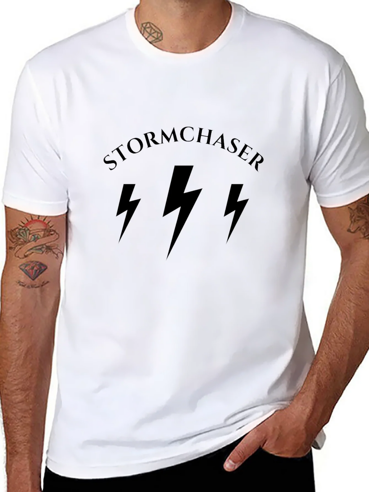 Stormchaser Graphic T-Shirt - Black product image 7