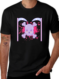 Cute Skull and Crossbones Graphic T-Shirt product image 1