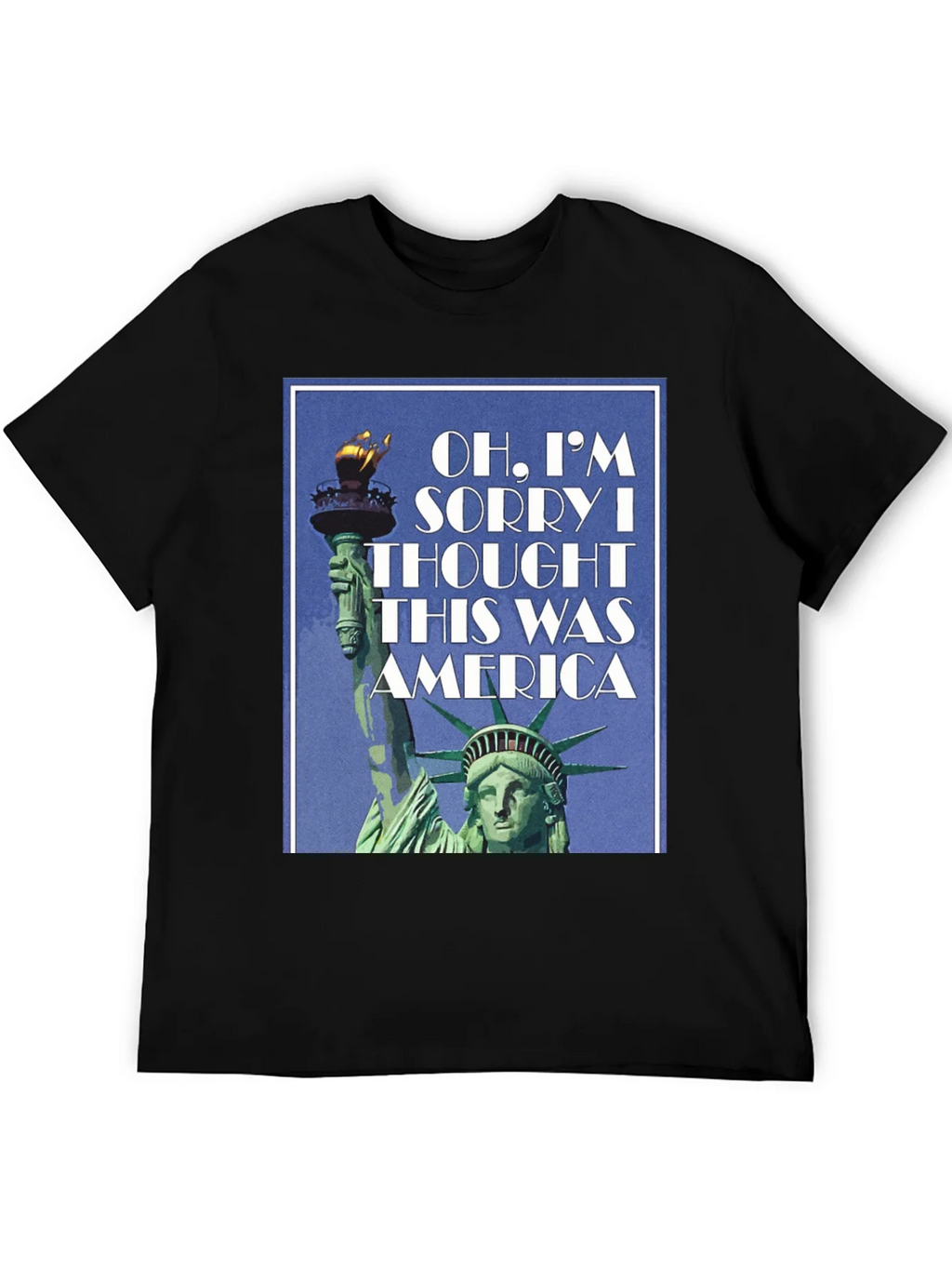 America Statue Liberty T-Shirt - Patriotic Design product image 4
