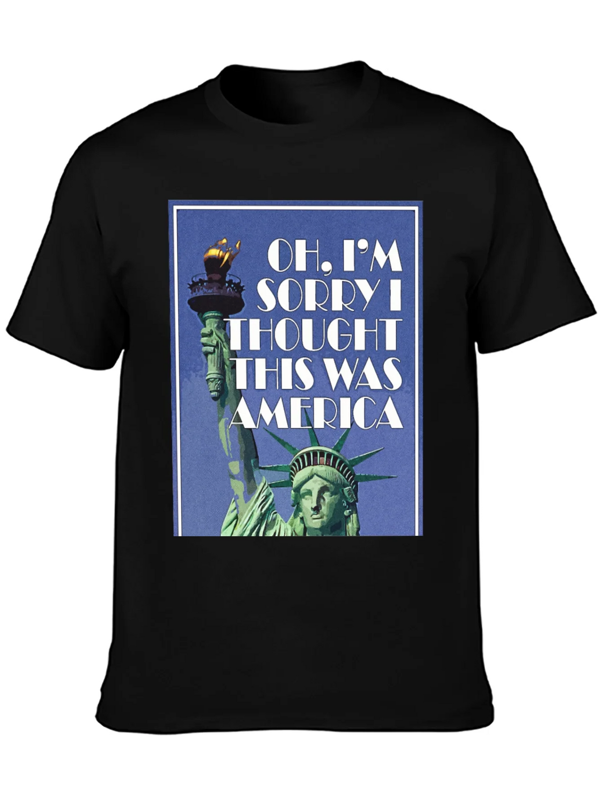 America Statue Liberty T-Shirt - Patriotic Design product image 3