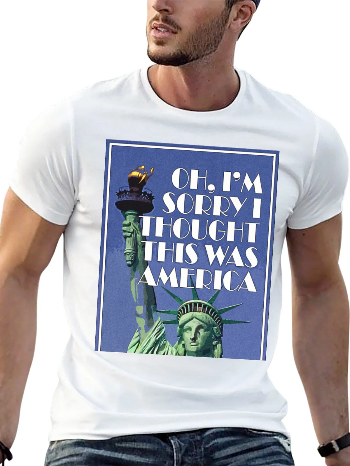 America Statue Liberty T-Shirt - Patriotic Design product image 11