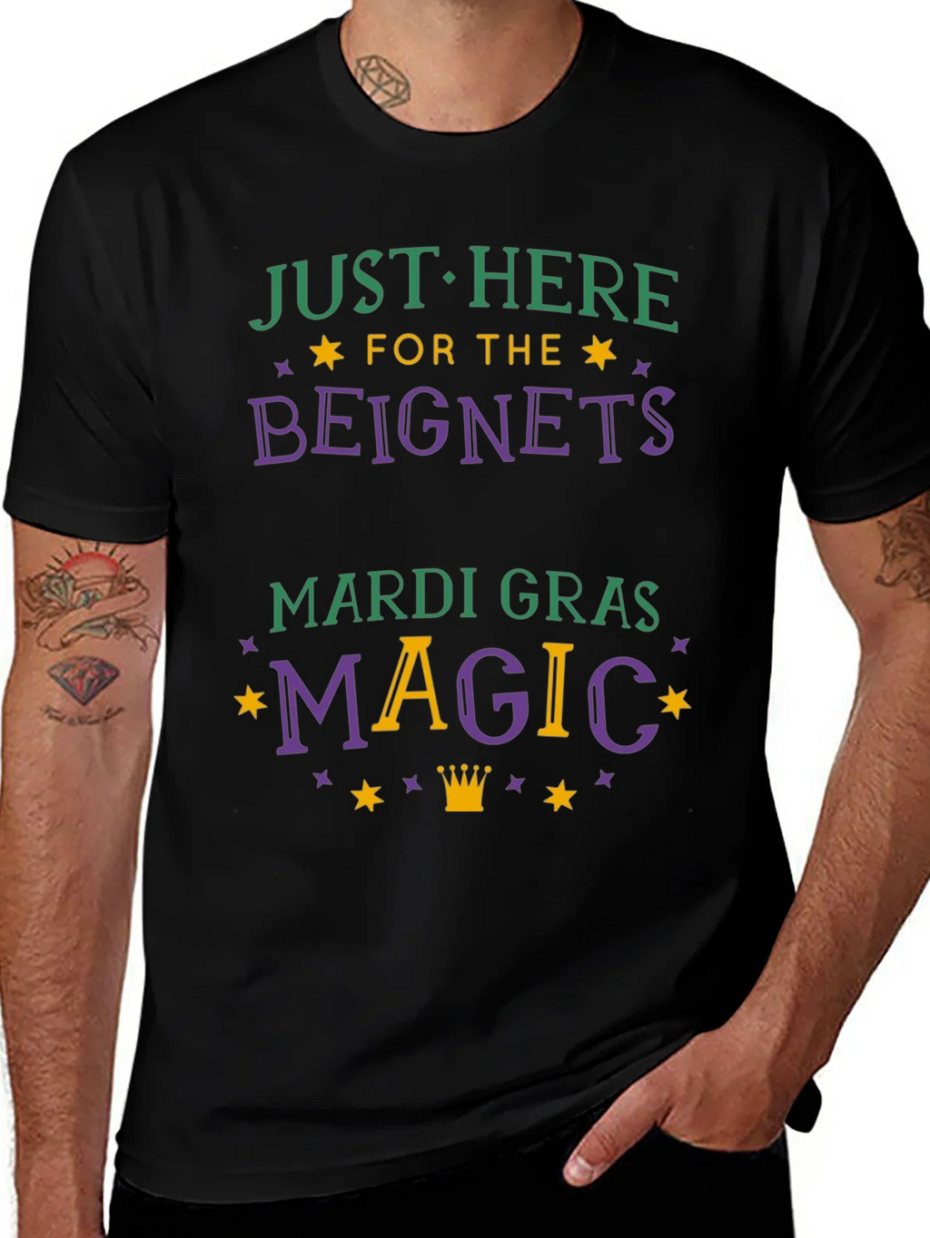 Mardi Gras Beignets T-Shirt product image 1