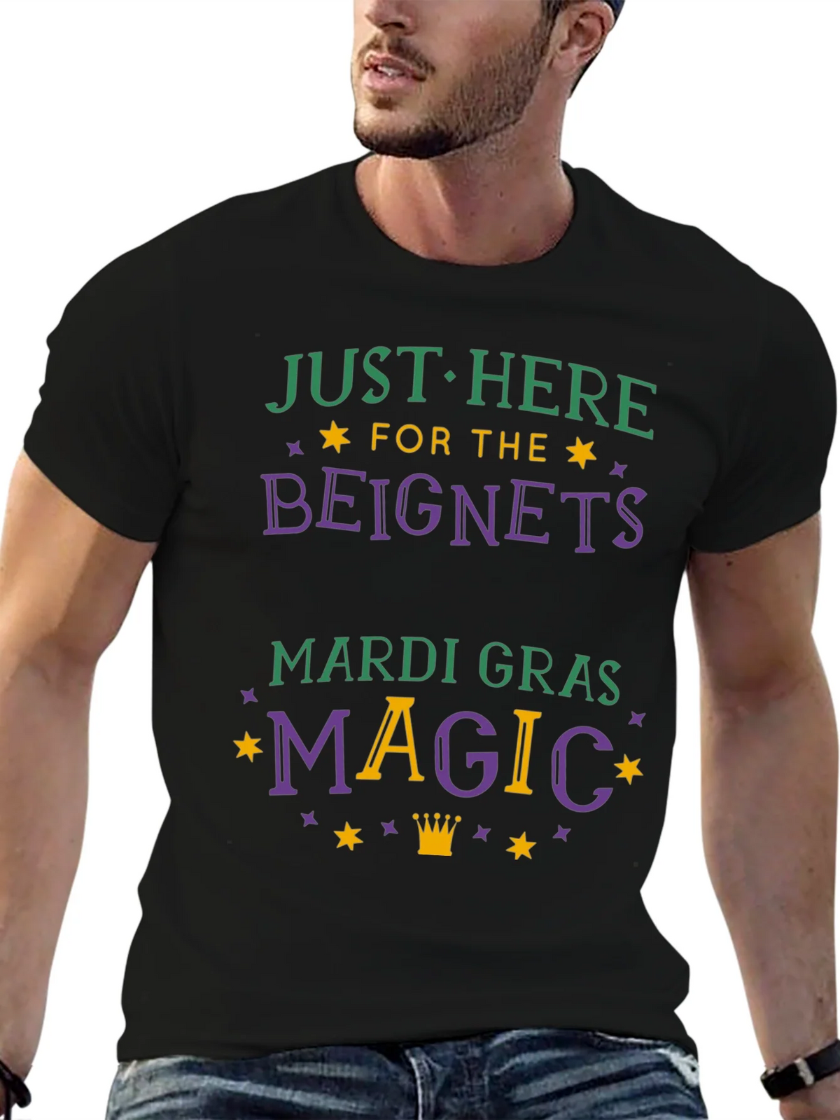 Mardi Gras Beignets T-Shirt product image 6