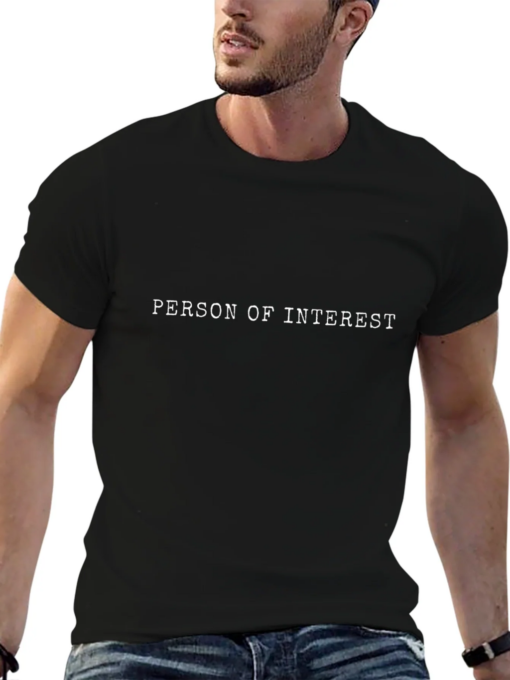 Person of Interest Black T-Shirt product image 6