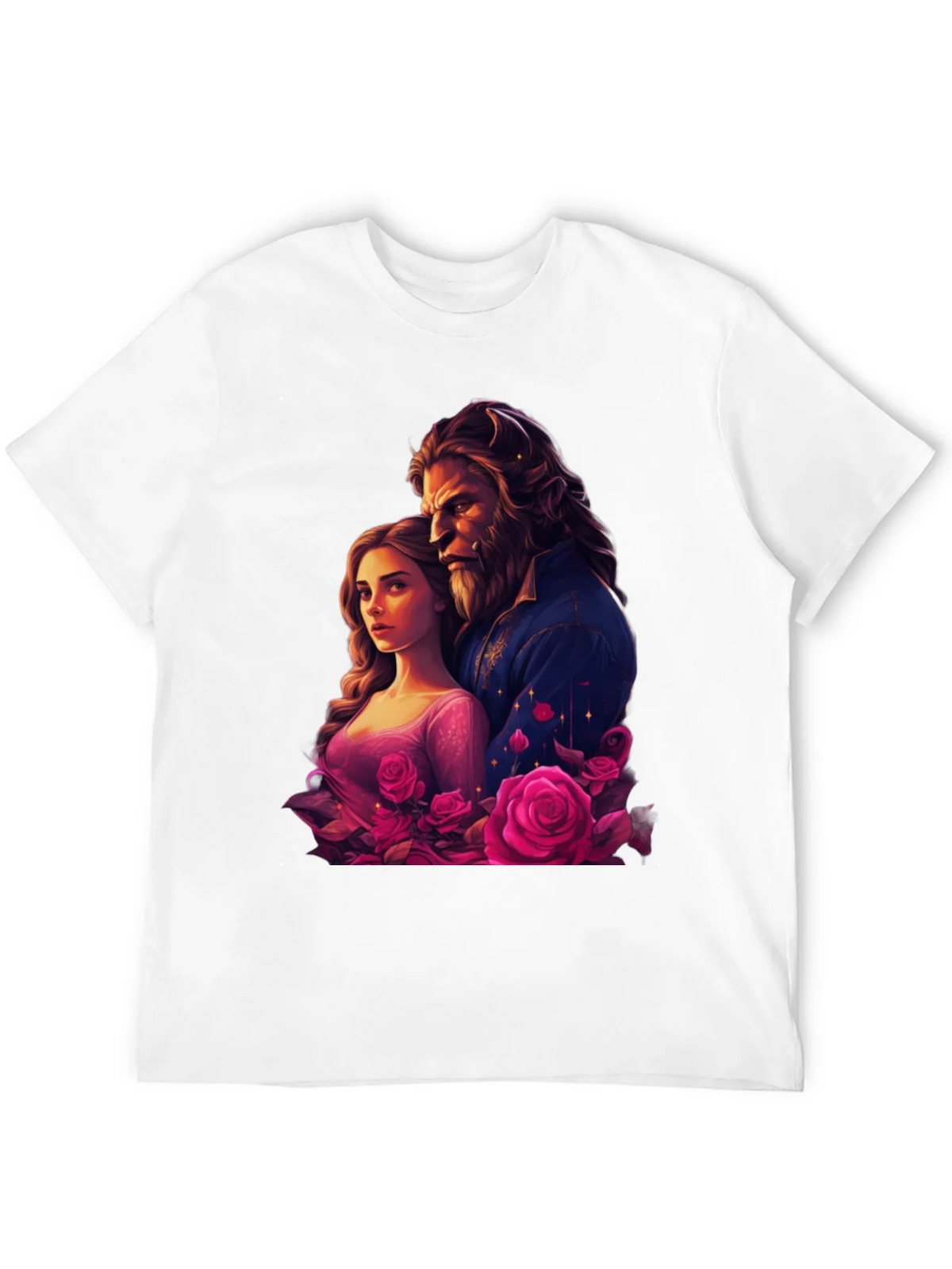 Beauty and the Beast Rose T-Shirt product image 11