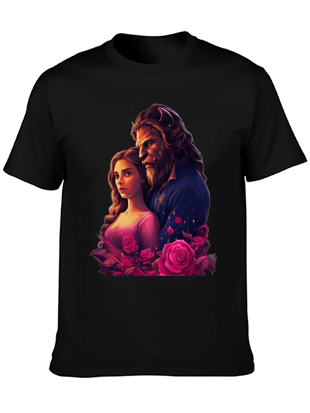 Beauty and the Beast Rose T-Shirt product image 3