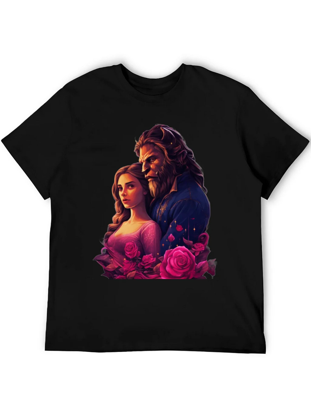 Beauty and the Beast Rose T-Shirt product image 5