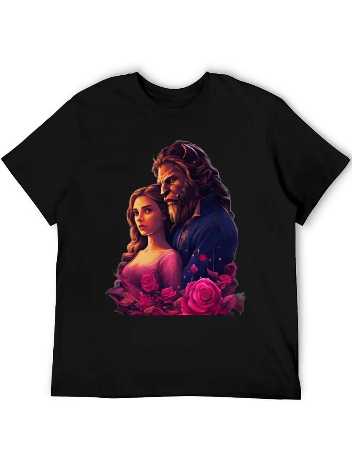 Beauty and the Beast Rose T-Shirt product image 5