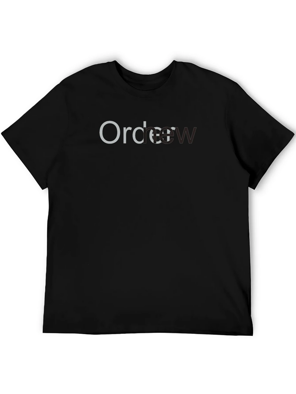 Order Now Black Crewneck T-Shirt product image 5